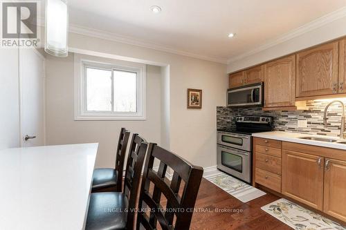 Updated Cabinetry - 66 - 351 Military Trail, Toronto, ON - Indoor Photo Showing Kitchen With Double Sink