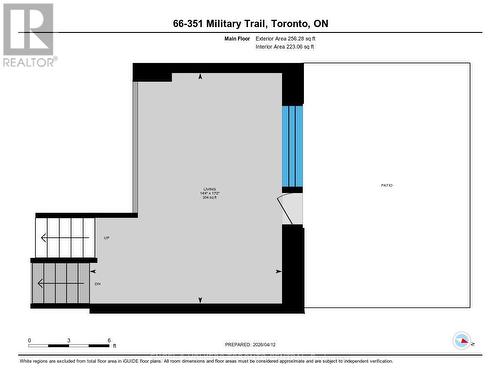 First Floor Plan - 66 - 351 Military Trail, Toronto, ON - Other