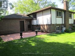 rear yard and patio - 