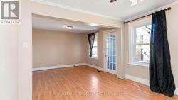 French doors to separate foyer - 