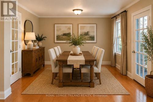 Newer updated kitchen with newer appliances - 1291 Trafalgar Street, London East (East M), ON - Indoor Photo Showing Dining Room