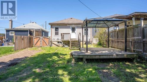Virtually Staged - 1291 Trafalgar Street, London East (East M), ON - Outdoor With Deck Patio Veranda
