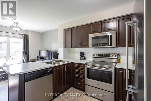 9 - 2224 Marble Crescent, Clarence-Rockland, ON - Indoor Photo Showing Kitchen With Stainless Steel Kitchen With Double Sink