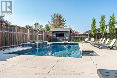 3206 Vivian Line 37 Street, Stratford, ON - Outdoor With In Ground Pool