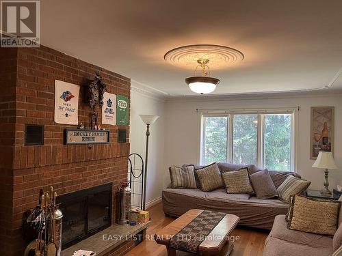 5 Worden View, Halton Hills, ON - Indoor Photo Showing Living Room With Fireplace