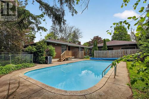 2 Birdstone Avenue, Ottawa, ON - Outdoor With In Ground Pool With Backyard