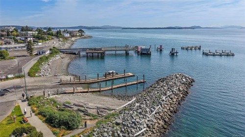 #111-9560 Fifth St, Sidney, BC - Outdoor With Body Of Water With View