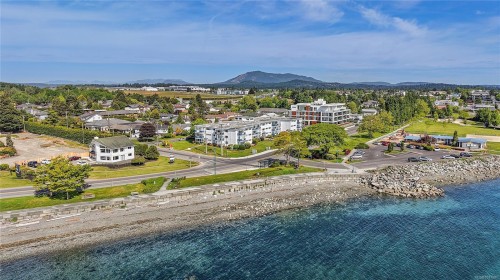 #111-9560 Fifth St, Sidney, BC - Outdoor With Body Of Water With View