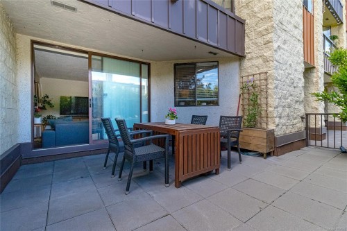 #102-1745 Leighton Rd, Victoria, BC - Outdoor With Deck Patio Veranda With Exterior