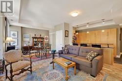 Open-concept living and dining space - 