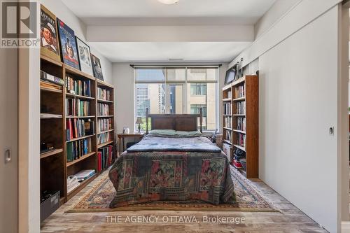 Flexible bedroom layout - 905 - 85 Bronson Avenue, Ottawa, ON - Indoor Photo Showing Bedroom