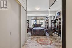 Closet and hallway view - 