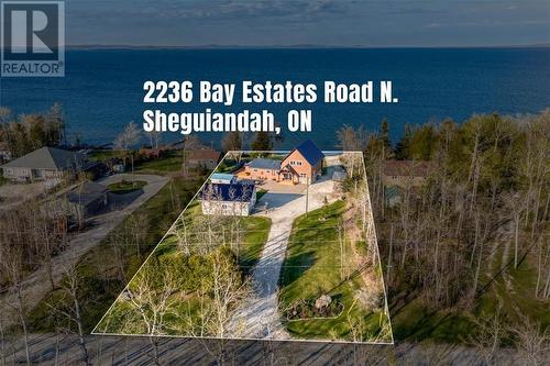 2236 Bay Estates N, Sheguiandah, ON - Outdoor With Body Of Water With View