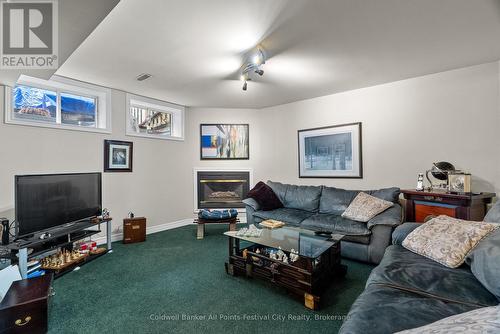 28 - 76582 Jowett'S Grove Road, Bluewater (Bayfield), ON - Indoor Photo Showing Living Room With Fireplace