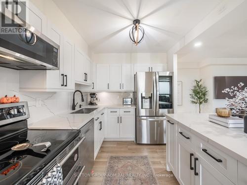 1603 - 20 Edgecliff Golfway, Toronto, ON - Indoor Photo Showing Kitchen With Stainless Steel Kitchen With Upgraded Kitchen