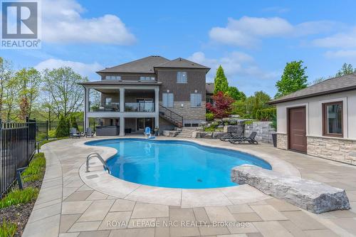 34 Marlene Stewart Drive, Pelham (Fonthill), ON - Outdoor With In Ground Pool With Deck Patio Veranda