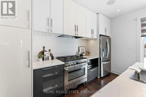 115 South Carriage Road, London North (North I), ON - Indoor Photo Showing Kitchen With Stainless Steel Kitchen With Upgraded Kitchen