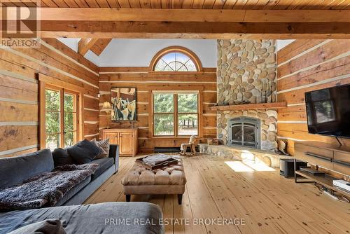 575 Emily Street, St. Marys, ON - Indoor Photo Showing Living Room With Fireplace