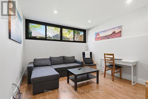Lower Level: Self Contained Unit Living Room - 20 Garfield Avenue, London South (South F), ON - Indoor