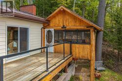 Screen Sunroom Entrance off Deck - 