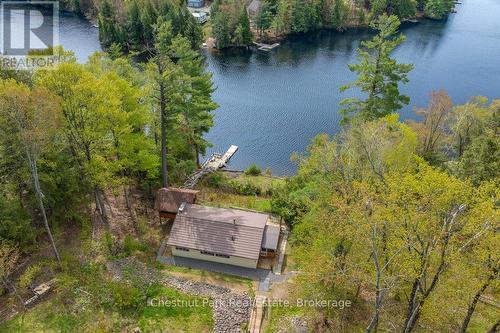0.9 Acres, 141.7 feet Waterfront on Muskoka River - 1026 Carlson Place, Bracebridge (Draper), ON - Outdoor With Body Of Water With View