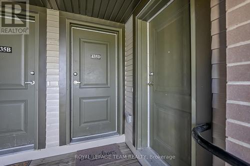 D - 435 Eldorado Private, Ottawa, ON - Outdoor With Exterior