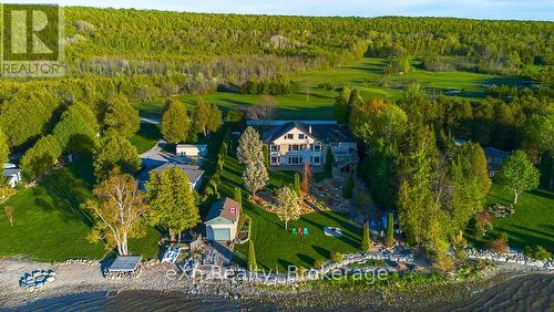 502411 Grey Road 1 Road, Georgian Bluffs, ON - Outdoor With Body Of Water With View