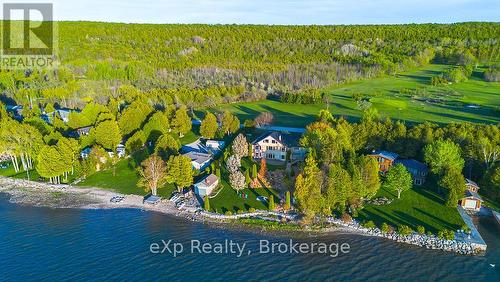 502411 Grey Road 1 Road, Georgian Bluffs, ON - Outdoor With Body Of Water With View