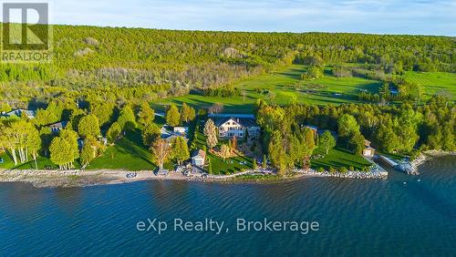 502411 Grey Road 1 Road, Georgian Bluffs, ON - Outdoor With Body Of Water With View