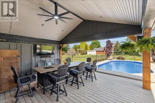 8 Stonefield Drive, Woolwich, ON - Outdoor With Deck Patio Veranda With Exterior