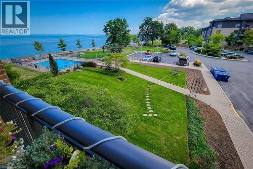 500 Green Road Unit# 901, Stoney Creek, ON - Outdoor With Body Of Water With In Ground Pool With View