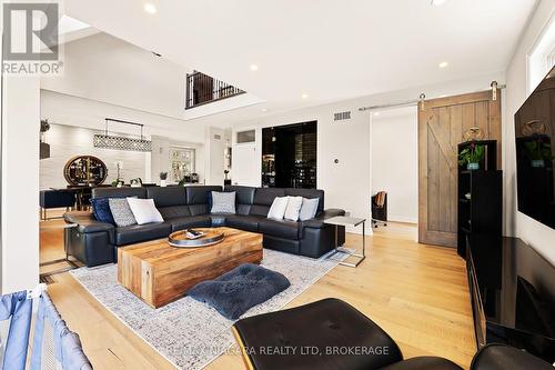 Living Area with Wine Room and Office Nook - 1448 Four Mile Creek Road, Niagara-On-The-Lake (Virgil), ON - Indoor Photo Showing Living Room