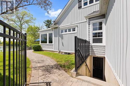 Side Entrance to Lower Level - 1448 Four Mile Creek Road, Niagara-On-The-Lake (Virgil), ON - Outdoor With Exterior