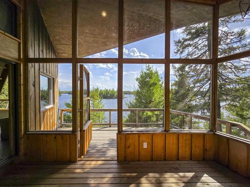 564 Hematite Road, Atikokan, ON - Indoor Photo Showing Other Room With Body Of Water