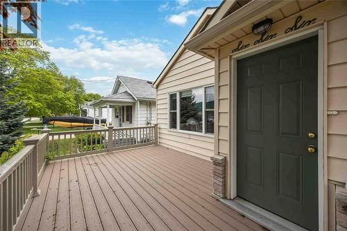 666 Devine Street, Sarnia, ON - Outdoor With Deck Patio Veranda With Exterior