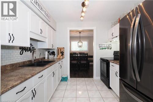 Kitchen - 15 Dales Drive, Drayton, ON - Indoor Photo Showing Kitchen With Double Sink