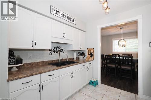 Kitchen - 15 Dales Drive, Drayton, ON - Indoor Photo Showing Kitchen With Double Sink