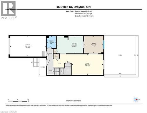 Main Level - 15 Dales Drive, Drayton, ON - Other