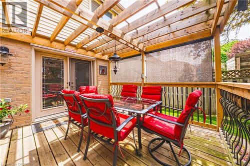 3217 Sovereign Road, Burlington, ON - Outdoor With Deck Patio Veranda