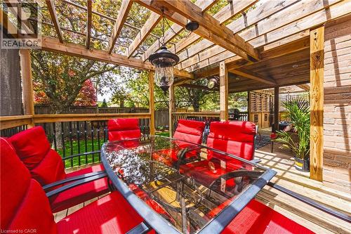 3217 Sovereign Road, Burlington, ON - Outdoor With Deck Patio Veranda