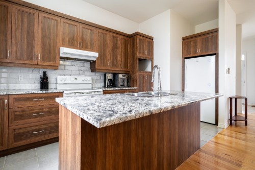 Cuisine - 721 Rg St-Pierre S., Saint-Constant, QC - Indoor Photo Showing Kitchen With Double Sink