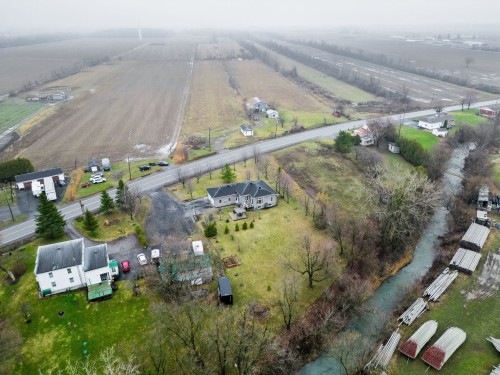 Photo aérienne - 721 Rg St-Pierre S., Saint-Constant, QC - Outdoor With View