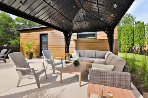 Cour - 973 Rue St-Jean, Chambly, QC - Outdoor With Deck Patio Veranda With Exterior