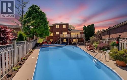 97 Manitoulin Crescent, Kitchener, ON - Outdoor With In Ground Pool