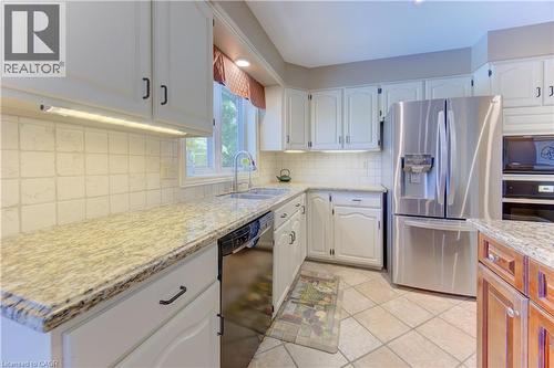 97 Manitoulin Crescent, Kitchener, ON - Indoor Photo Showing Kitchen With Double Sink