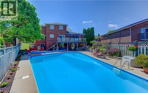 97 Manitoulin Crescent, Kitchener, ON - Outdoor With In Ground Pool With Exterior