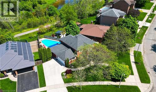 97 Manitoulin Crescent, Kitchener, ON - Outdoor With In Ground Pool