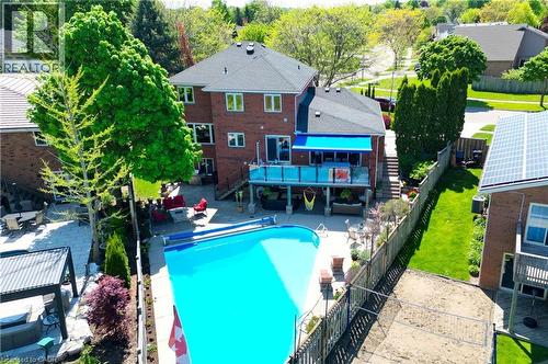 97 Manitoulin Crescent, Kitchener, ON - Outdoor With In Ground Pool