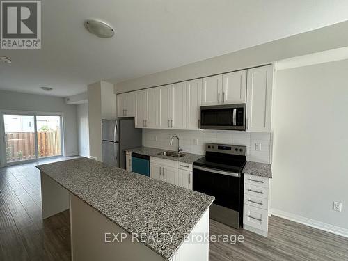 1663 Pleasure Valley Path, Oshawa, ON - Indoor Photo Showing Kitchen With Double Sink