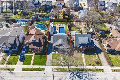 Aerial view of residential area - 6 Nelles Boulevard, Grimsby, ON - Outdoor With View